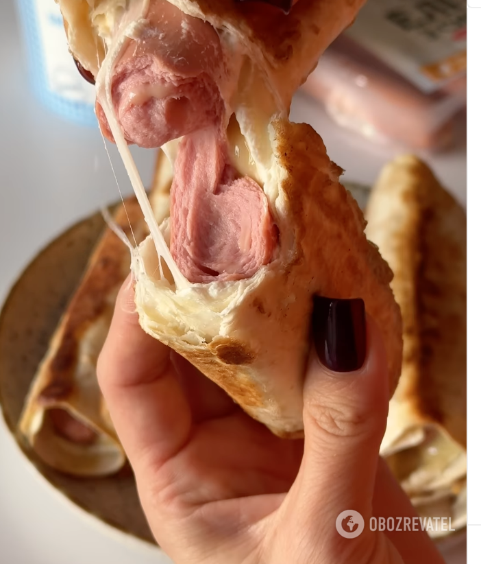 Pita bread appetizer