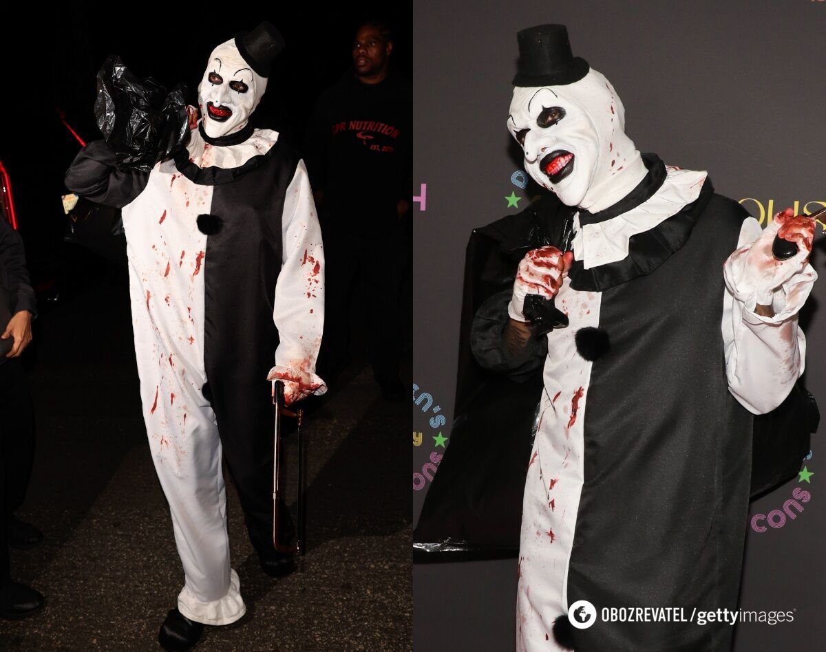 Beautiful to the goosebumps: top 12 outrageous celebrity Halloween costumes. Photo