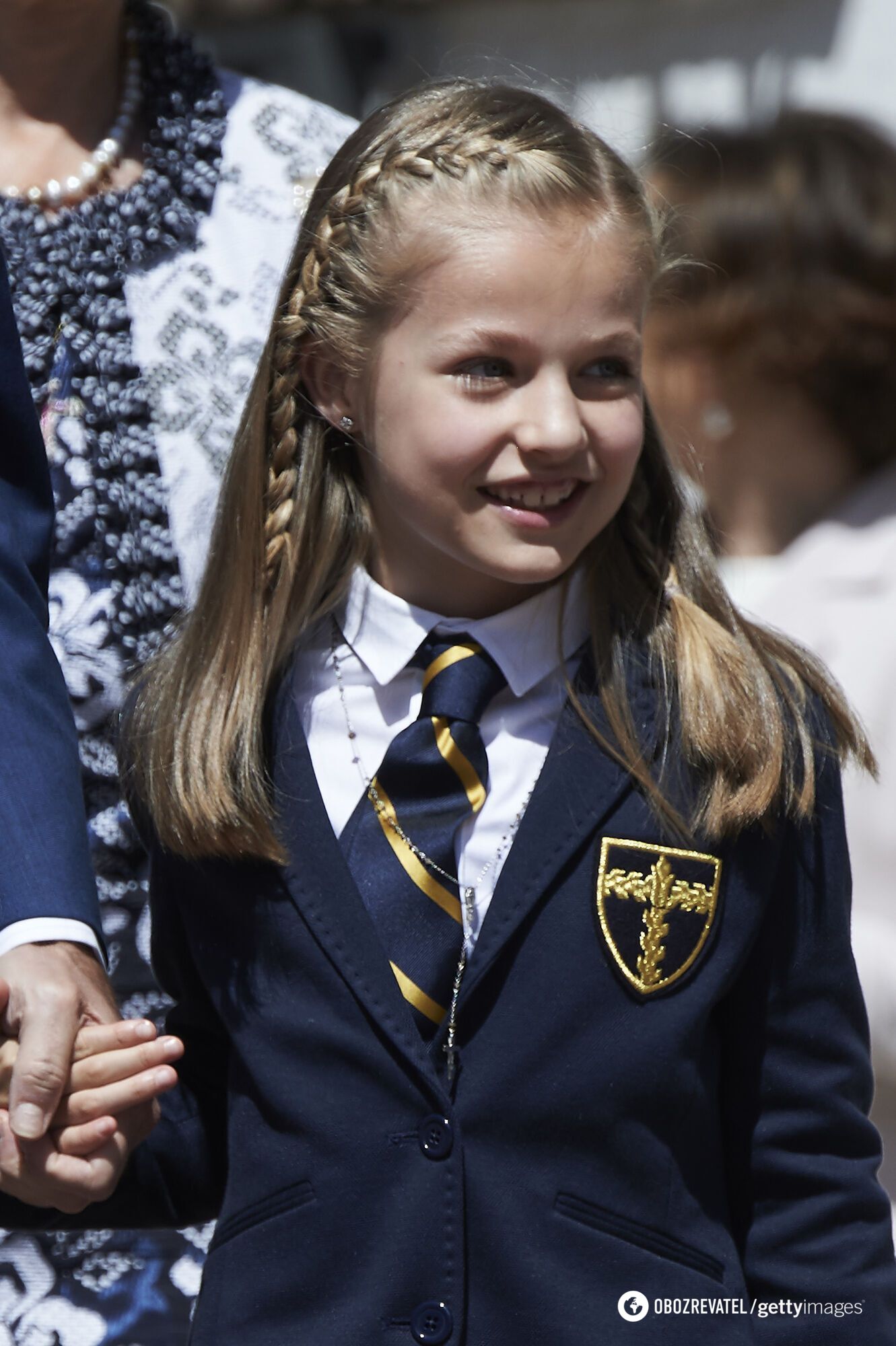 How the Crown Princess Leonor of Spain, who has been accustomed to the paparazzi's lenses since she was in diapers, has changed over the years. Photo