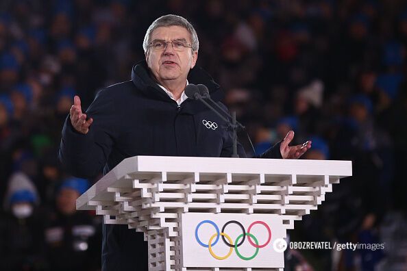 ''The territory of Ukraine. It's a violation'': IOC President puts Russian propagandists in their place