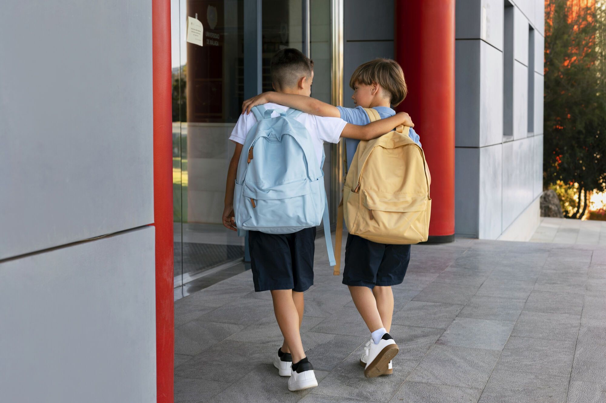 Schools in England and Wales have come up with an original way to combat truancy: children run to school with pleasure