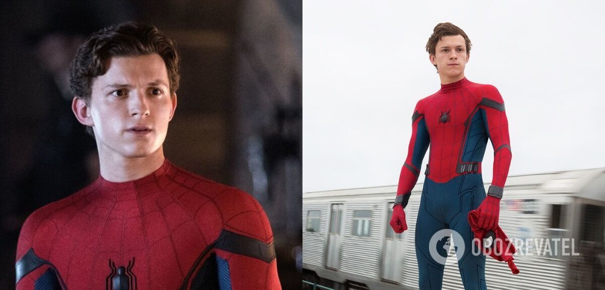 Tom Holland played Spider-Man in three films of the movie franchise.