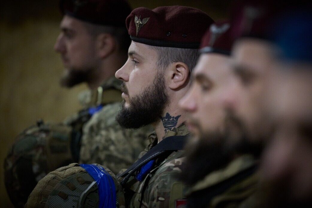 Military personnel participating in the operation in Kursk region