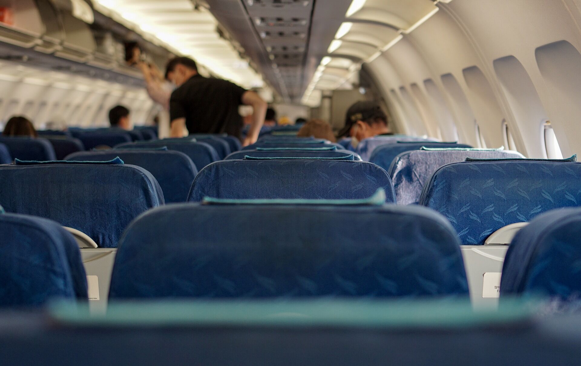 Passengers often feel sick on airplanes.