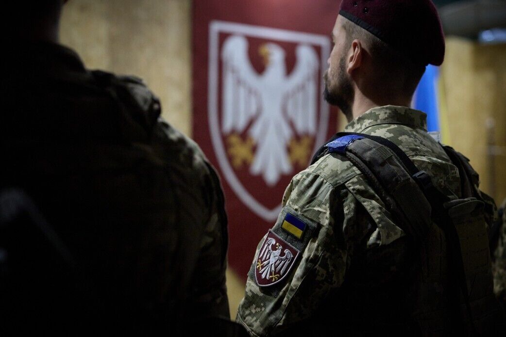 Paratroopers in Sumy region