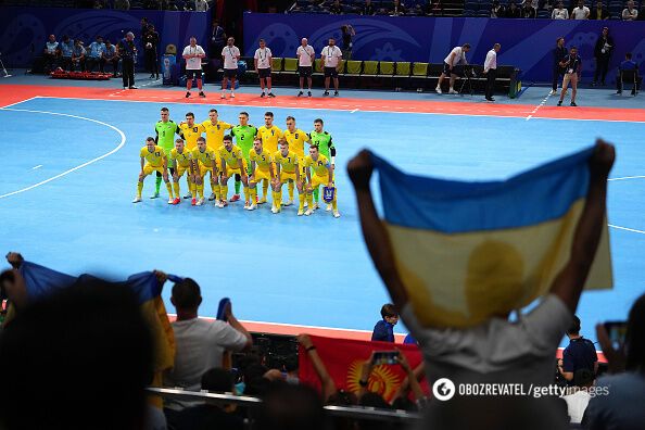 Bookmakers assess Ukraine's chances of winning Futsal World Cup for the first time in history