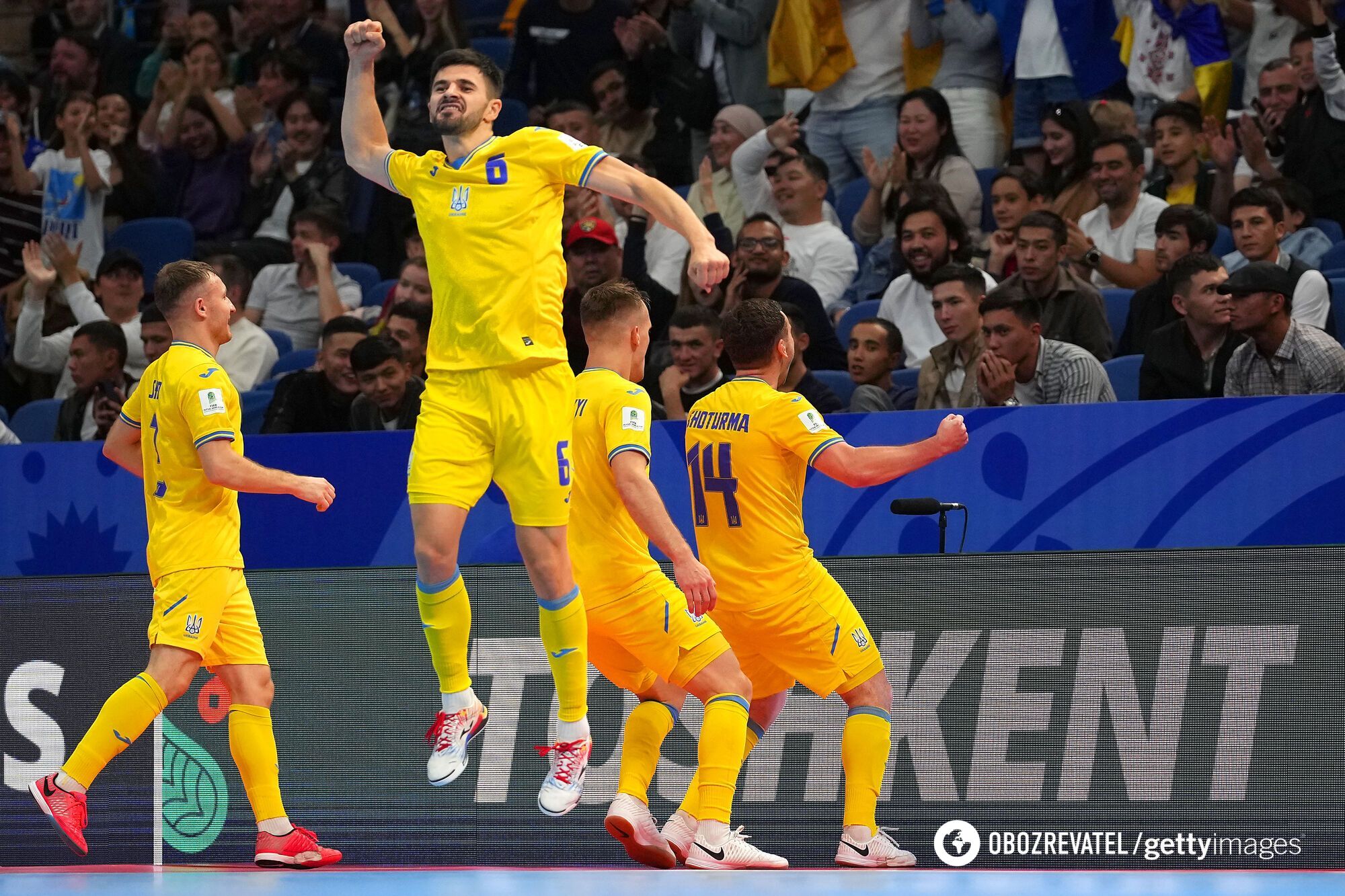 Bookmakers assess Ukraine's chances of winning Futsal World Cup for the first time in history