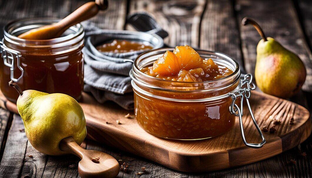 The most delicious pear and apple jam for the winter: you need only 4 ingredients