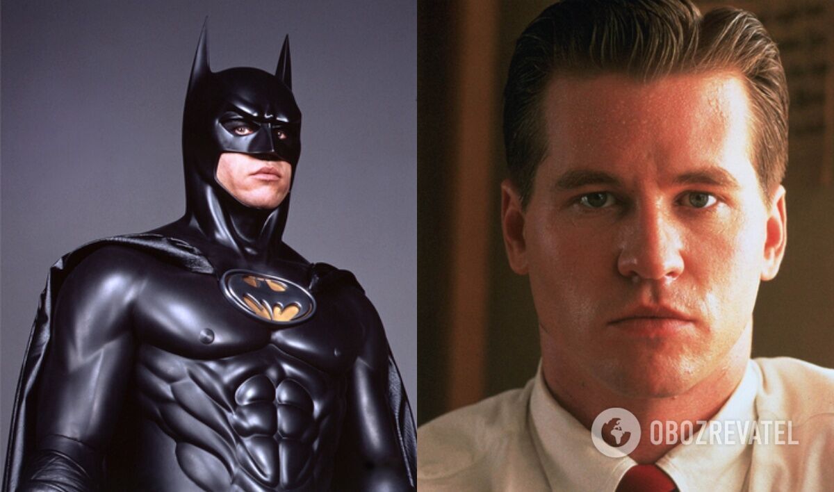 Val Kilmer jako Batman.