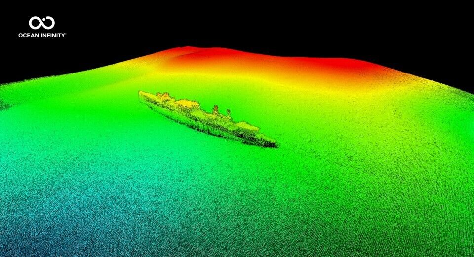 Scientists have found the wreckage of 'Ghost Ship of the Pacific' that was deliberately sunk 78 years ago. Photo