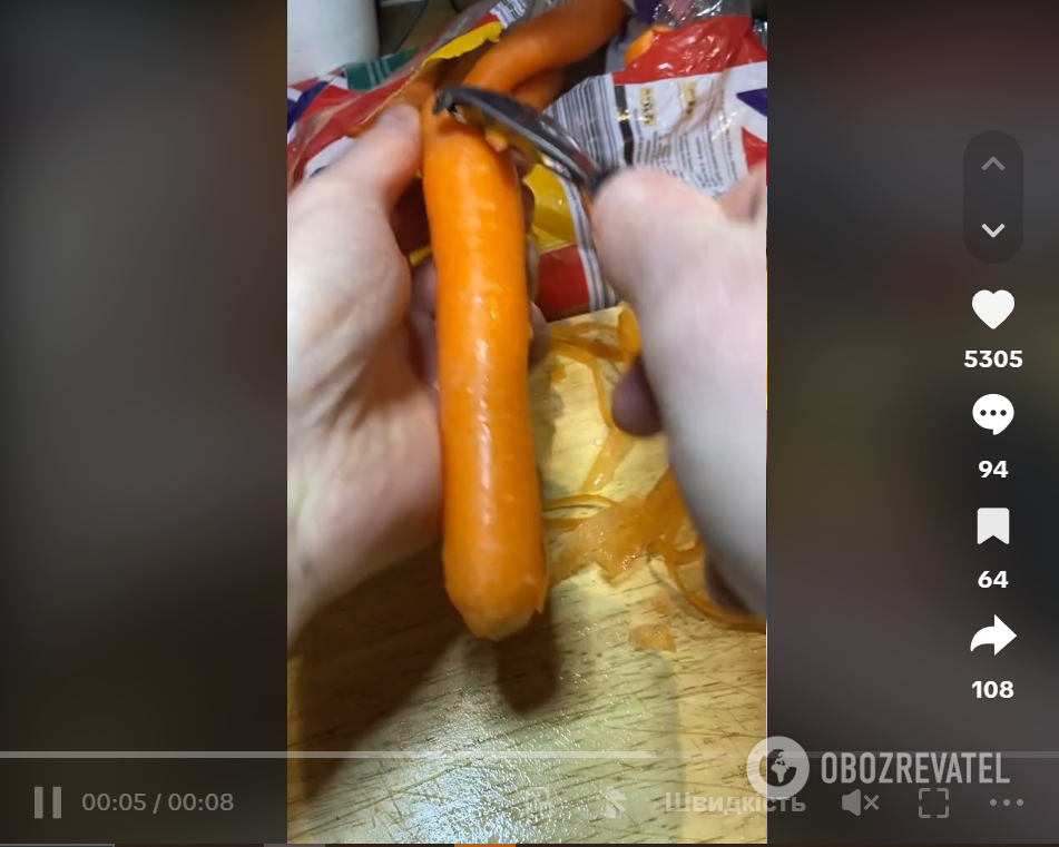 Never peel carrots like this: what is the biggest mistake and how to do it right