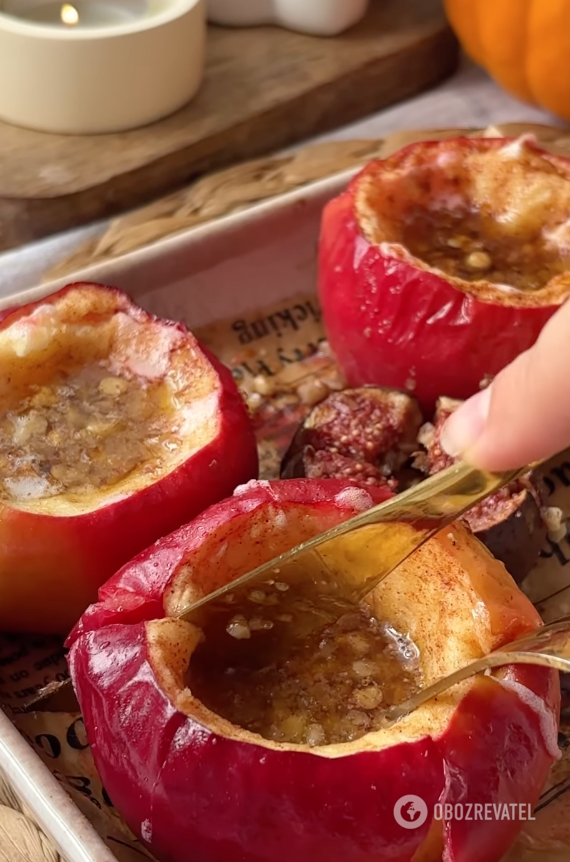 How to cook baked apples deliciously