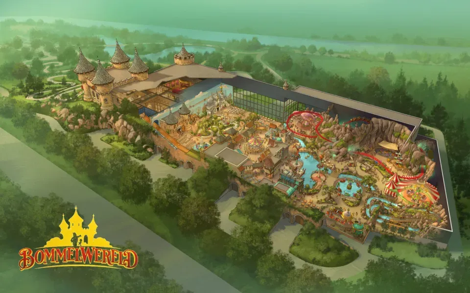 A theme park with a huge castle and rides will appear in Europe: where and when will it open