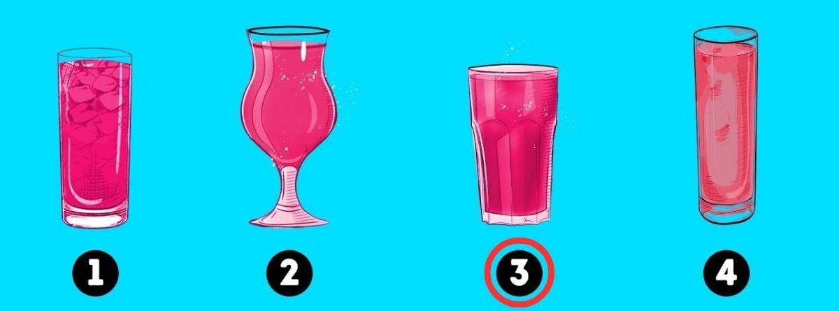 Which glass has more juice in it? A puzzle that only a few can solve