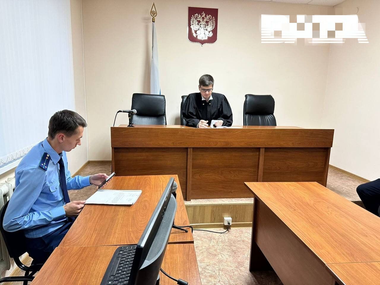 Court hearing during which Egor Guzenko was chosen a preventive measure