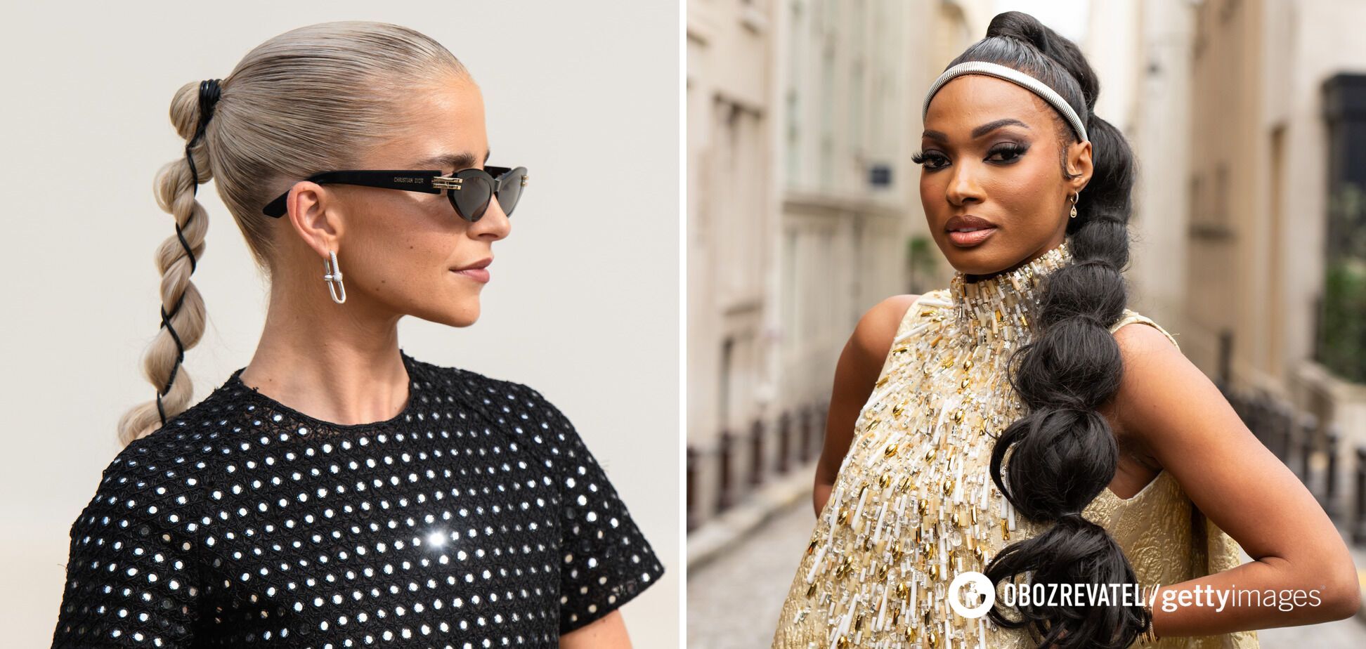 Don't do the boring high ponytail: how to gather your hair for a walk or work beautifully