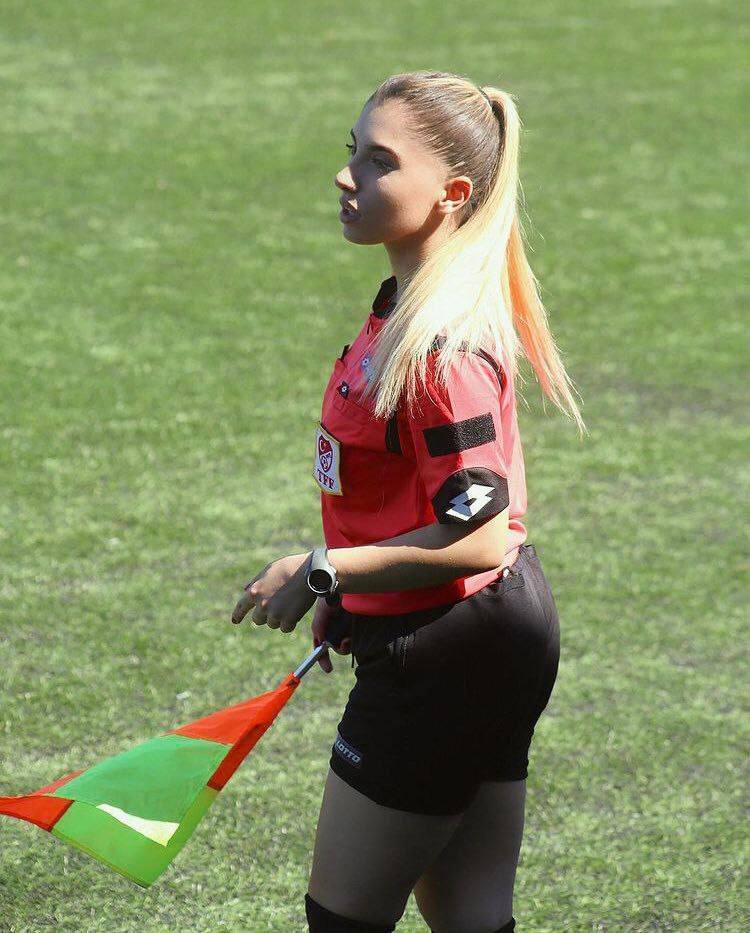 Scandal in Turkey. The referee was suspended because of her sex video with a FIFA inspector, which was leaked online