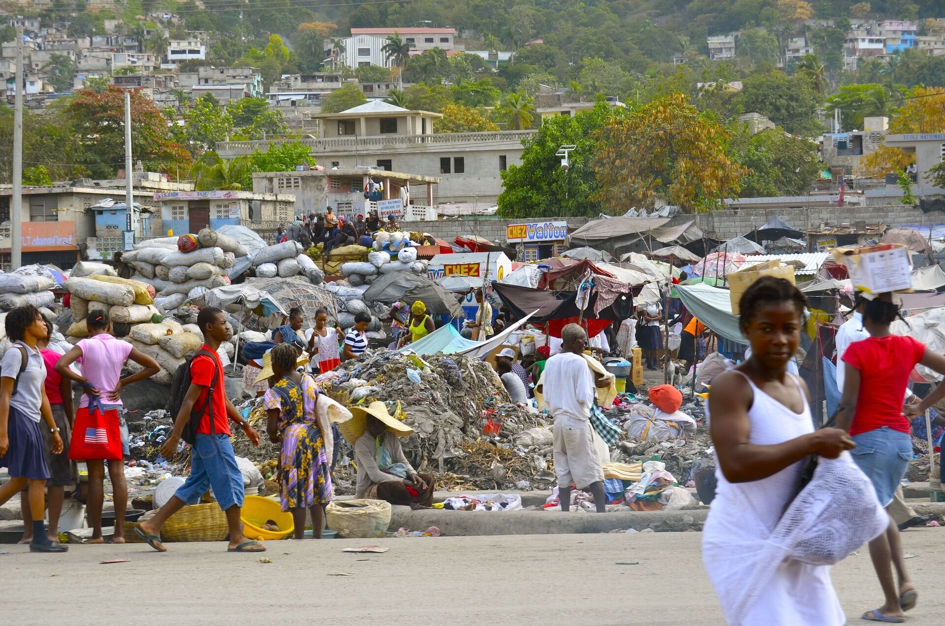 Haiti is beautiful but dangerous.