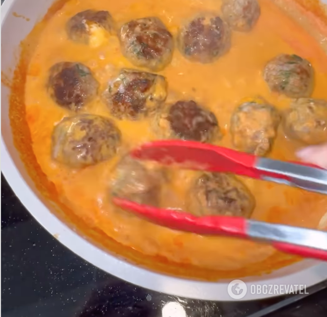 Delicious meatballs