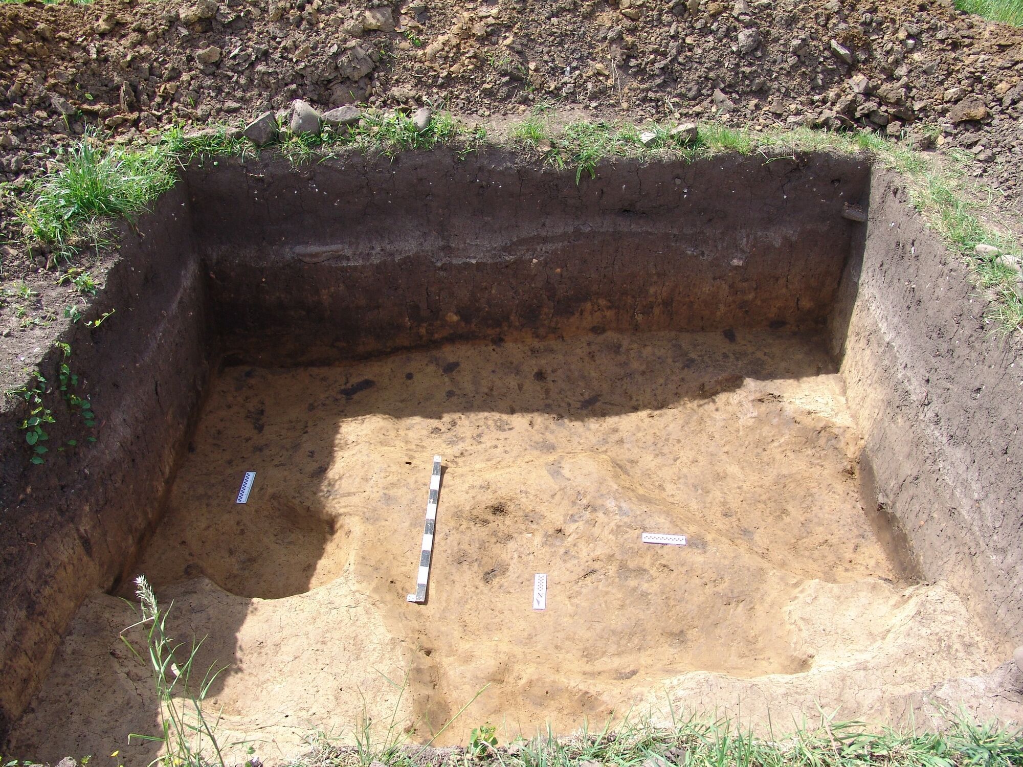 In a village in the Ivano-Frankivsk region, dishes from the Trypillian culture were found. Photo