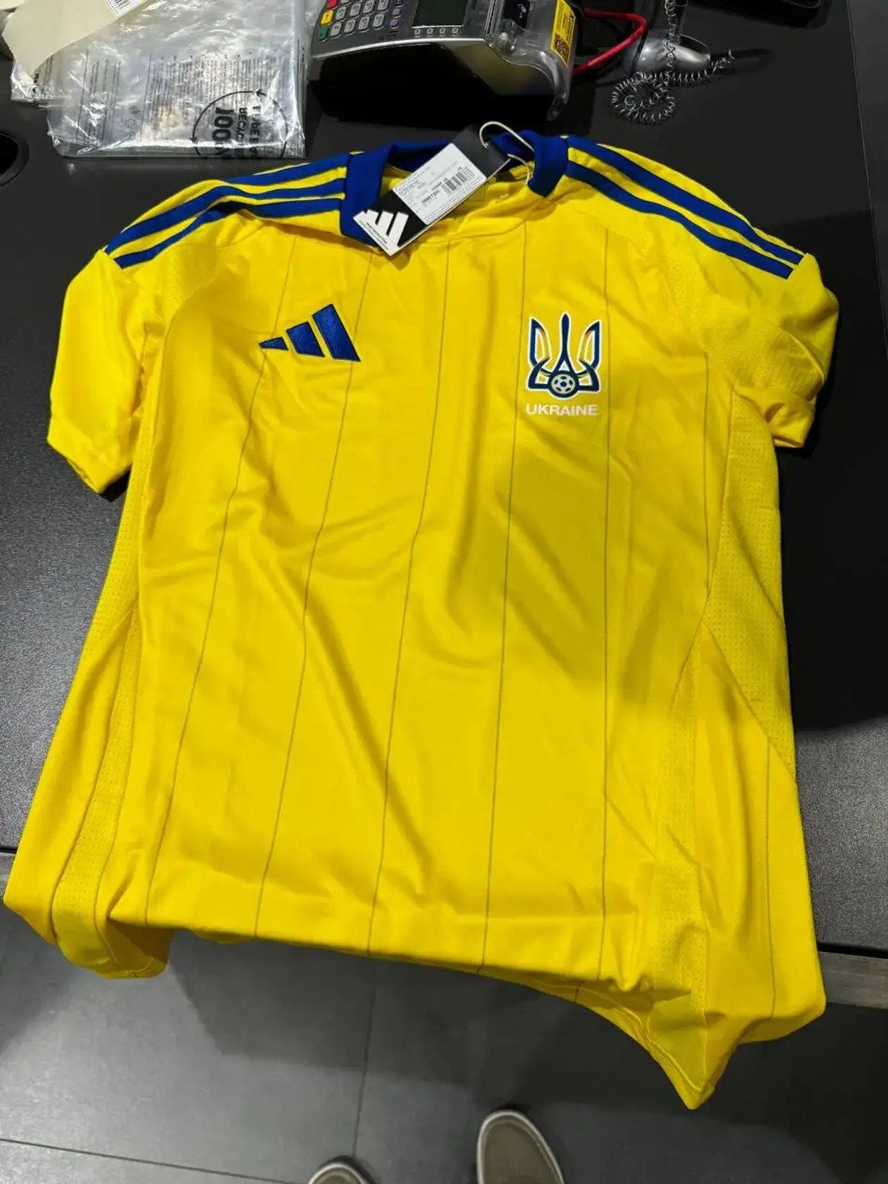 For the first time a photo of the new uniform of the Ukrainian national football team has been released online