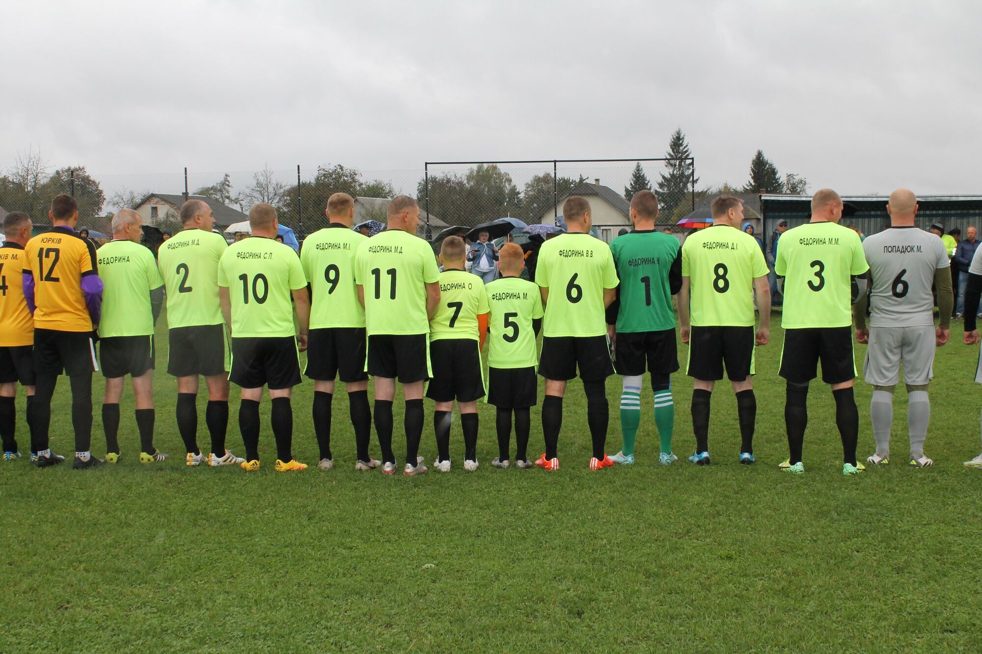 A unique football match in the Lviv region has been listed in the Ukrainian Book of Records. Photo fact