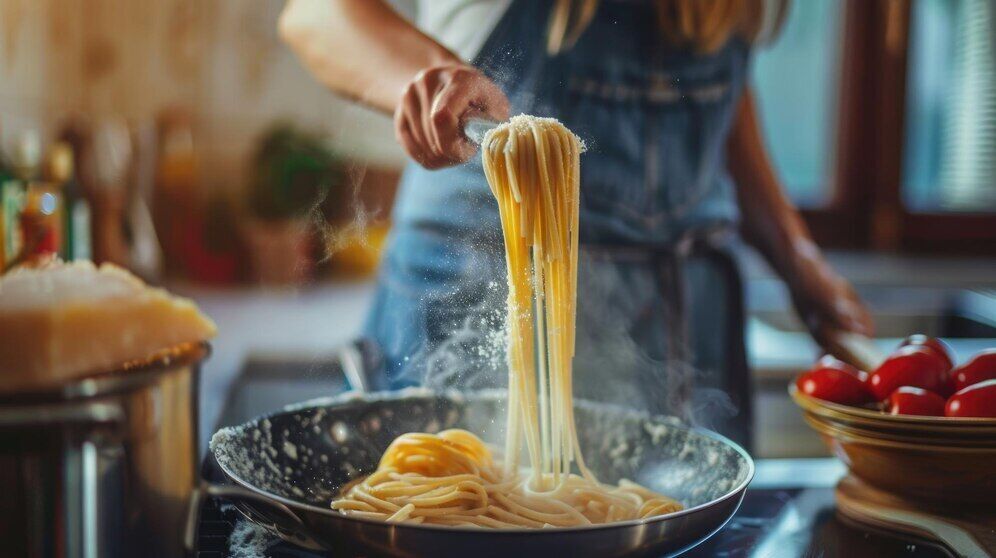 Why pasta often sticks together and turns out rubbery: never cook it like this