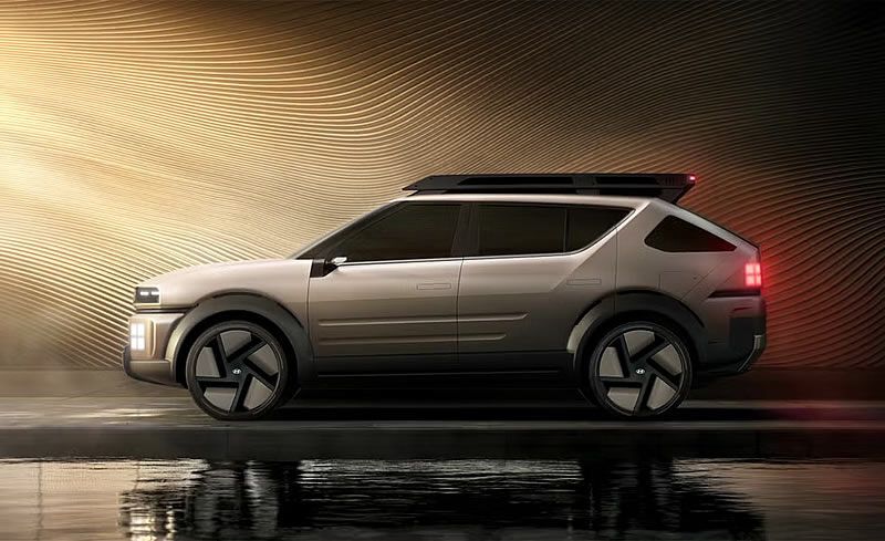 As if from the future: Hyundai has presented a concept of a hydrogen-fueled SUV. Photo