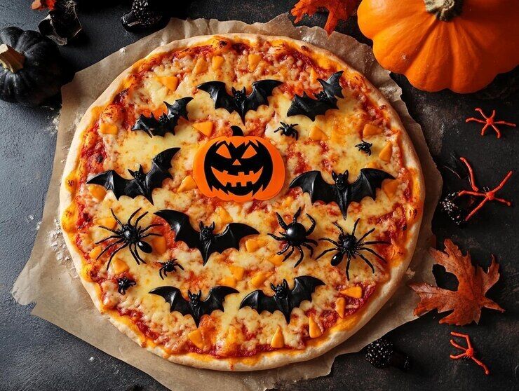 Spooky and delicious: top 3 interesting ideas for Halloween pizza