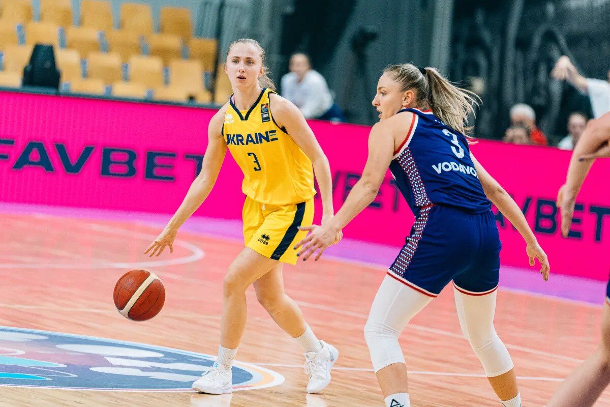 Ukrainians lose to Serbia in the qualifiers for Women's EuroBasket 2025