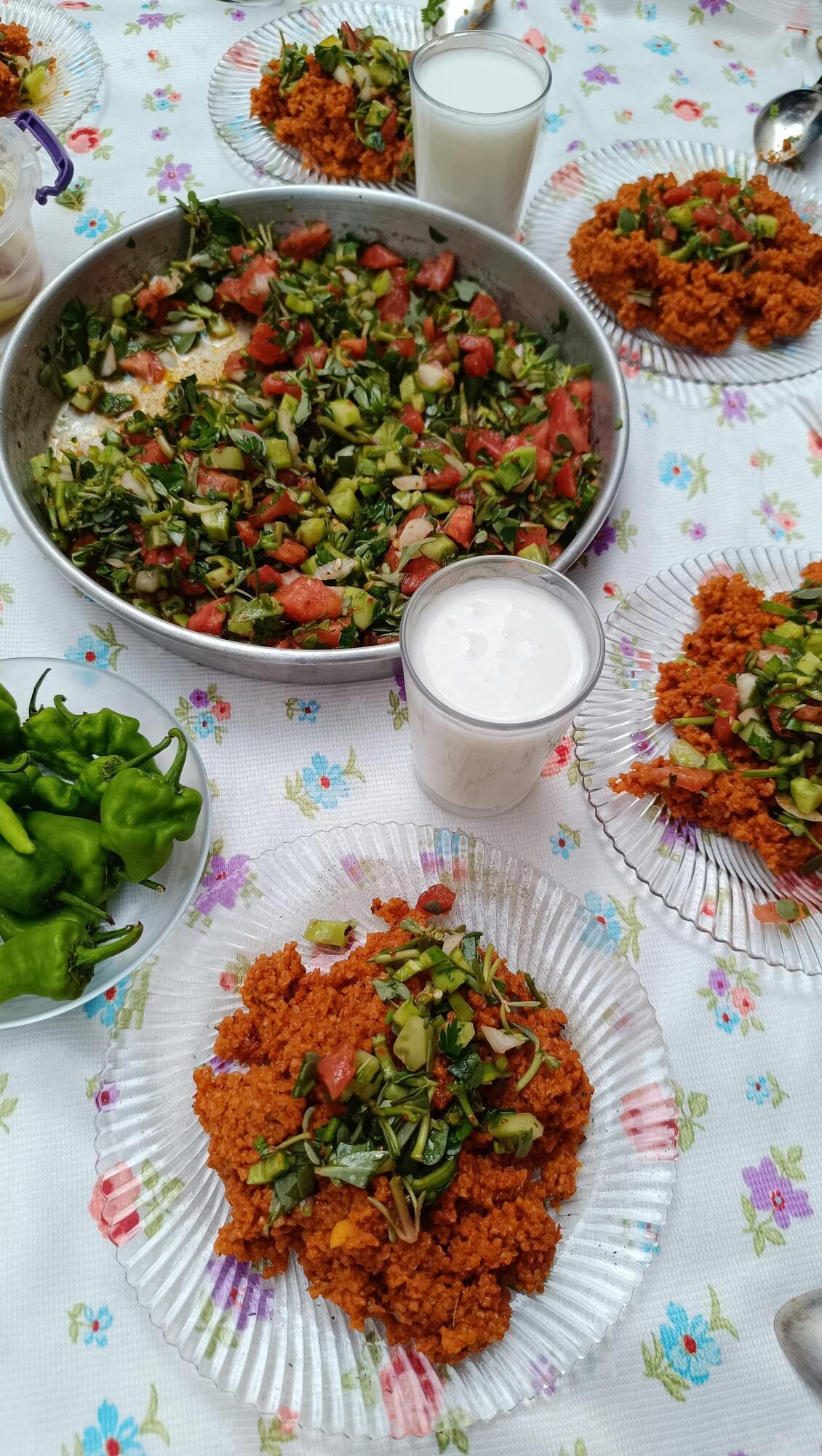 Pyszna sałatka bulgur