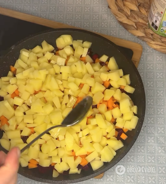 Cooking vegetables