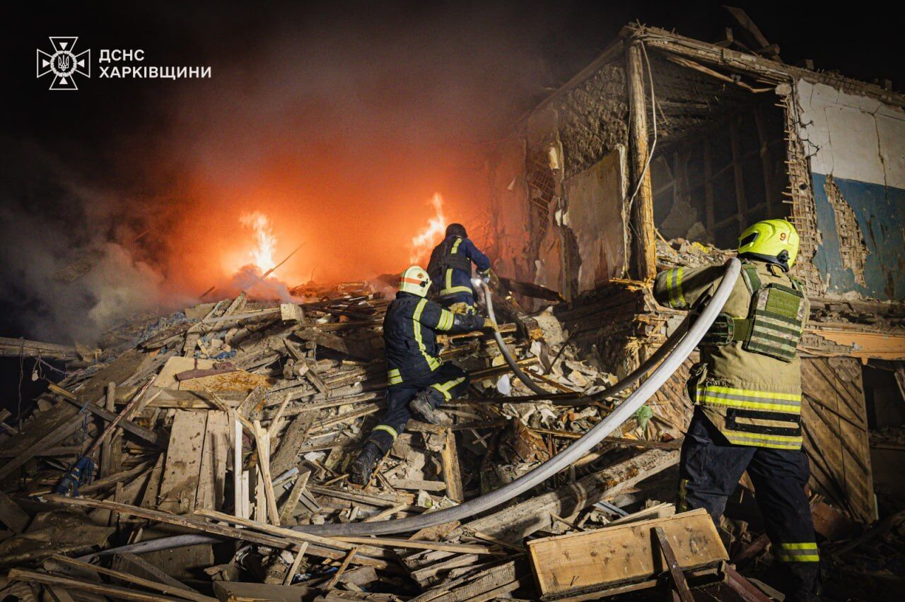 A rocket hit a police station in the center of Kharkiv: one person was killed and many wounded. Photo