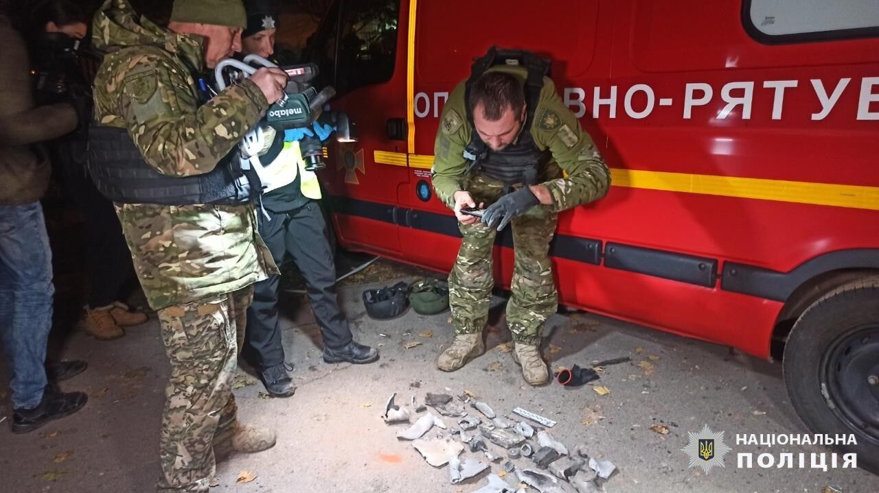 A rocket hit a police station in the center of Kharkiv: one person was killed and many wounded. Photo