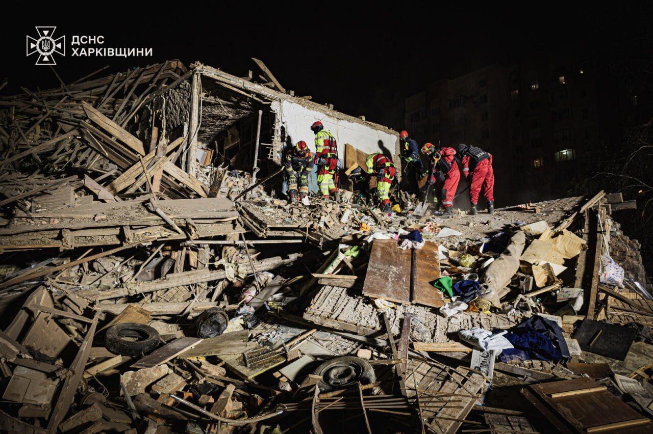 A rocket hit a police station in the center of Kharkiv: one person was killed and many wounded. Photo