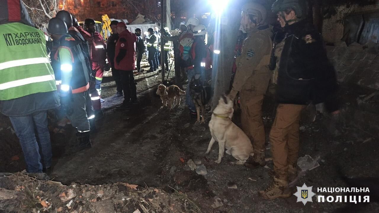 A rocket hit a police station in the center of Kharkiv: one person was killed and many wounded. Photo