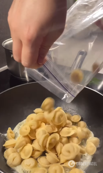 The most delicious pan-fried meat dumplings in a pan: better than boiled