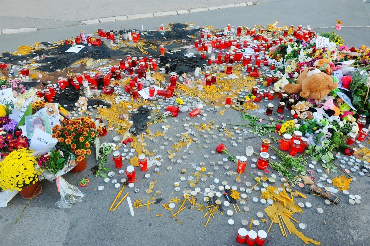 ''Blood is on your hands'': a protest was organized in Serbia after the tragedy at the train station and demanded the arrest of the president. Photo