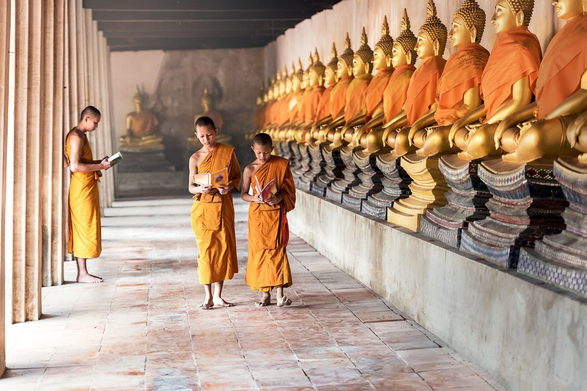 People come to Nepal to learn techniques for expanding consciousness.