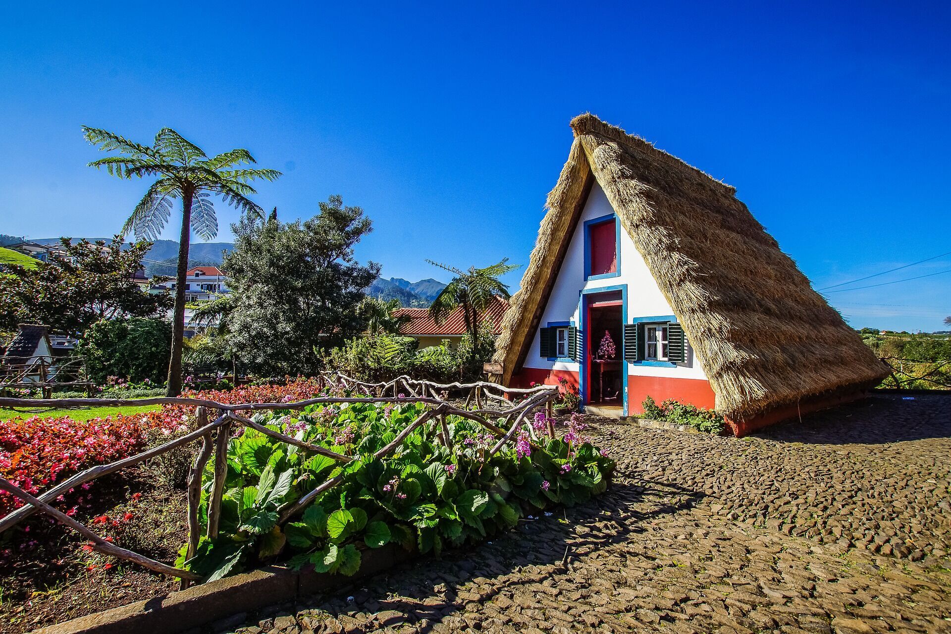 Santana is famous for its triangular houses.