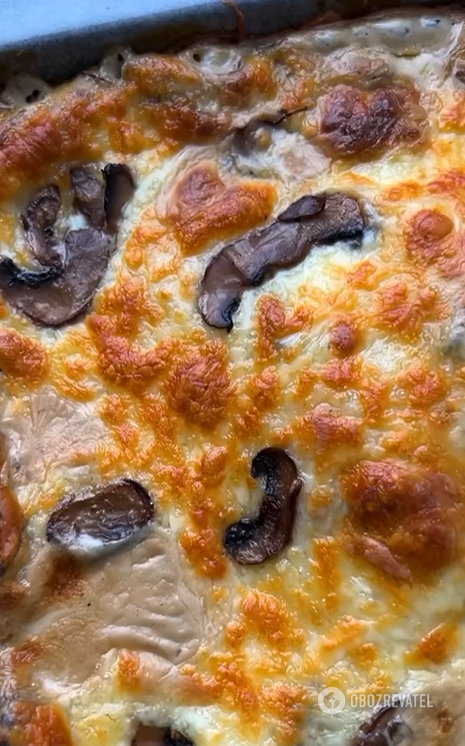 Szybka lasagne z serem i grzybami: przygotuj obfite danie na lunch dla całej rodziny