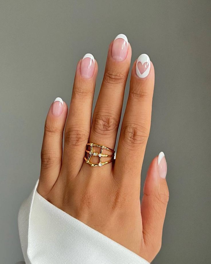 Manicure with hearts: 14 beautiful nail designs for Valentine's Day
