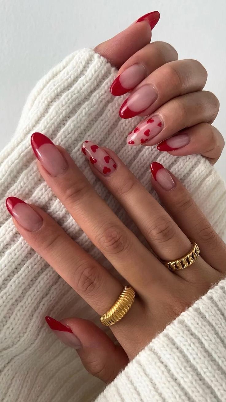Manicure z serduszkami: 14 pięknych wzorów paznokci na Walentynki