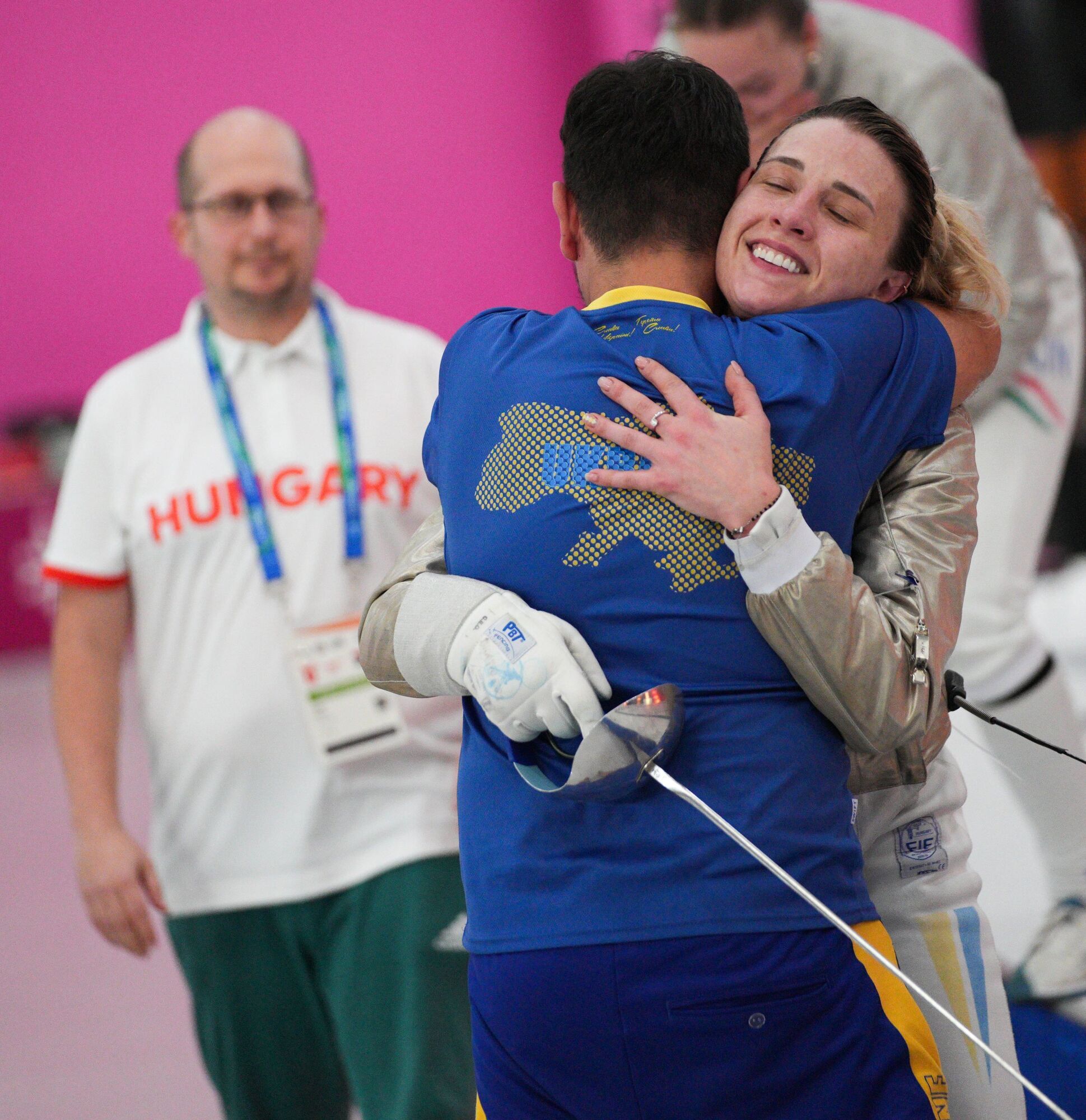 Ukrainian Olha Kharlan wins gold at Fencing World Cup
