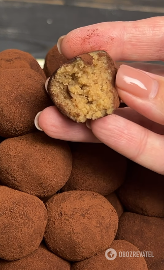 Tiramisu and truffle flavored candies: how to make at home