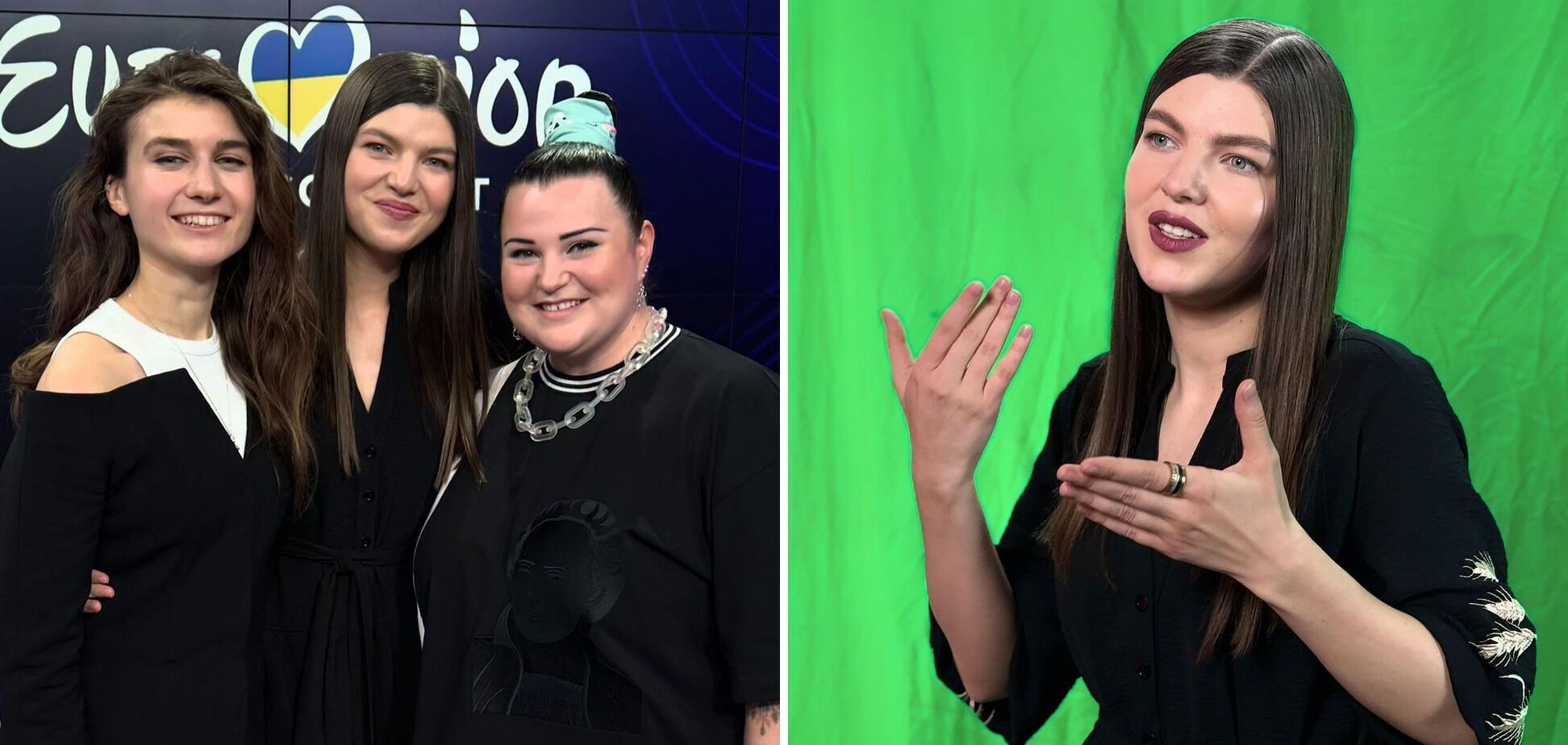 ''The songs are very fast'': sign language interpreter Olha Bunaziv stood up for Kateryna Subotkina and spoke about the backstage of the National Selection 2024
