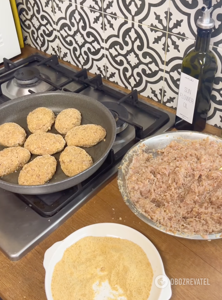 Preparation of buckwheat cakes