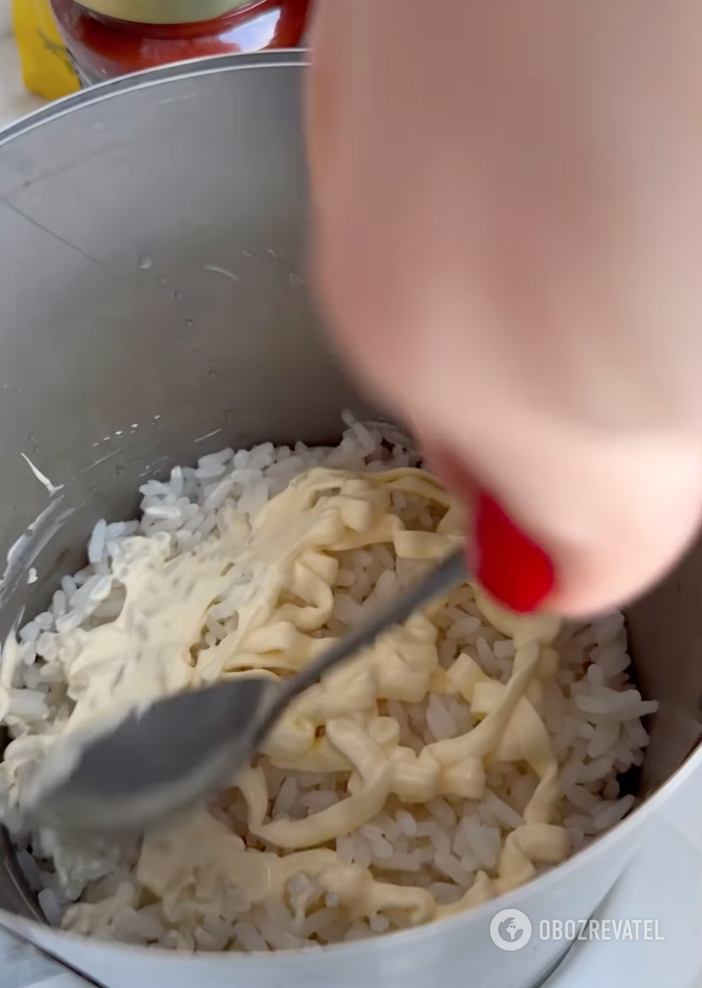 Salad preparation