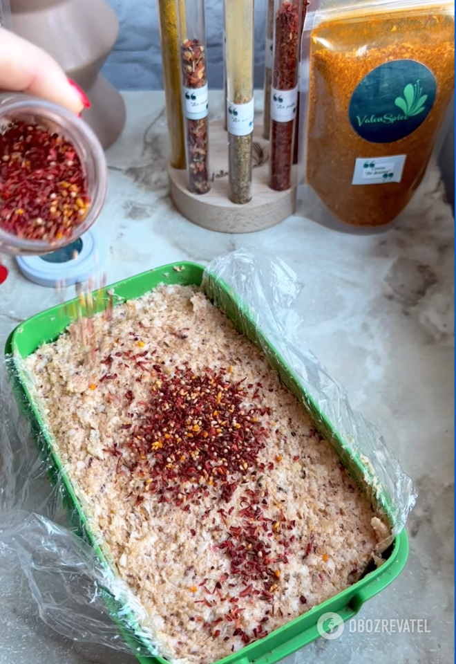 Spices for the dish