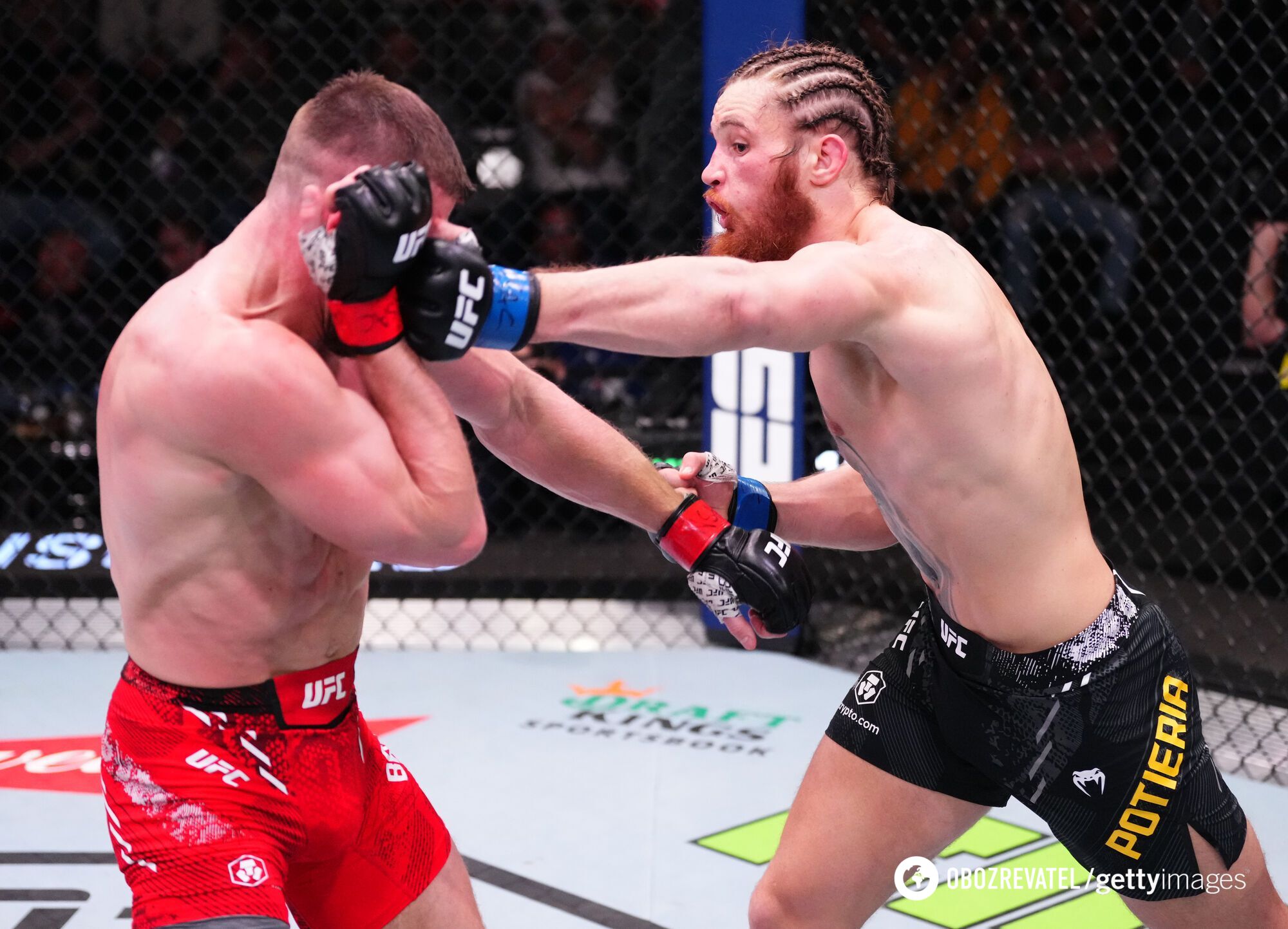 The Ukrainian won a sensational victory in the UFC in a fight with a knockdown. Video.